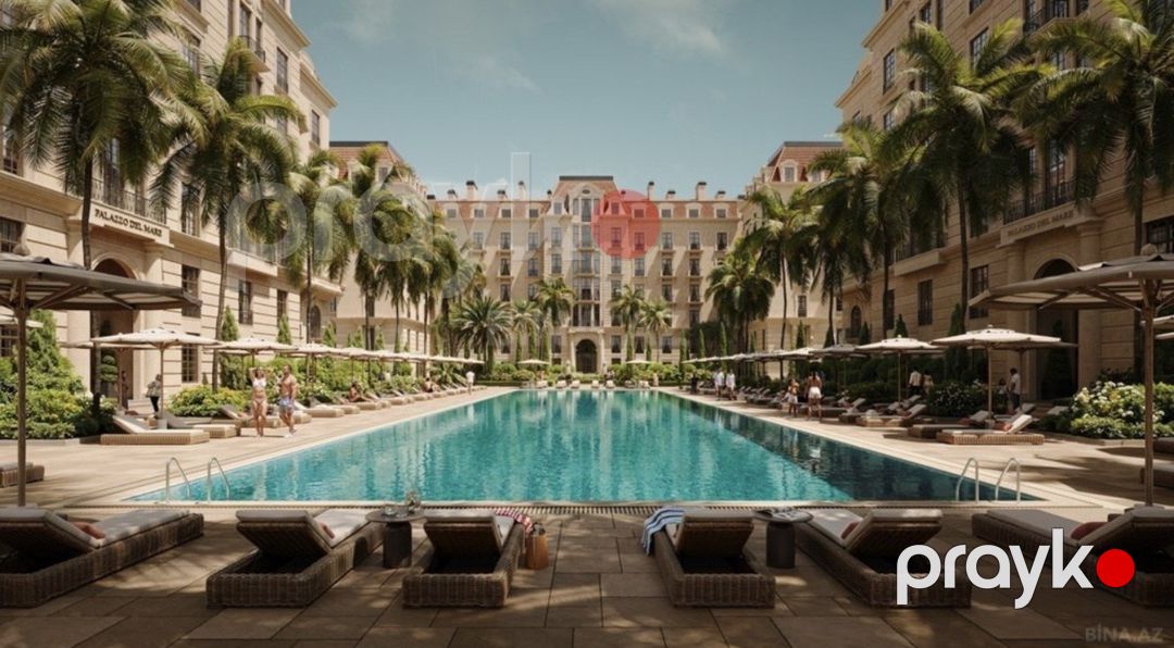 Satılır 1 otaqlı yeni tikili 56 m² — Mənzil, Bakı (3)
