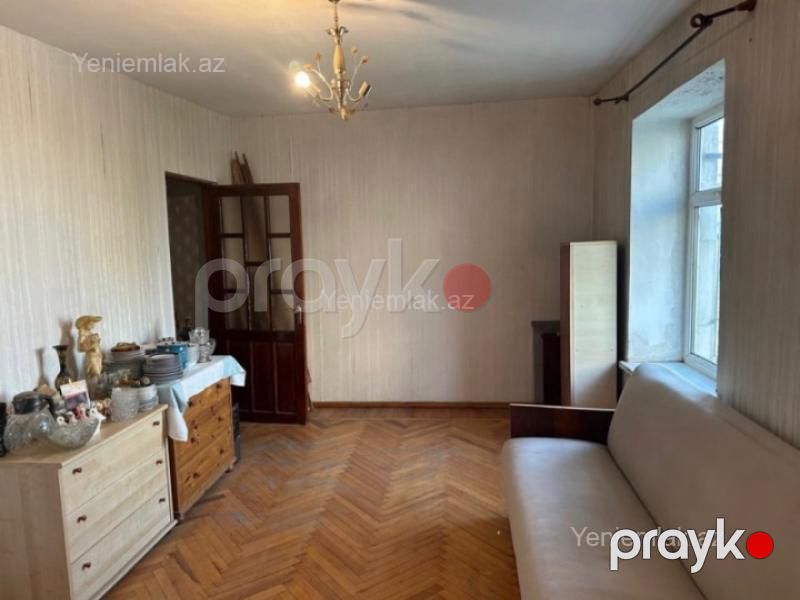 Satılır 2 otaqlı Bina evi menzil (Köhnə tikili), 60 m², Yasamal rayonu — Mənzil, Bakı (8)
