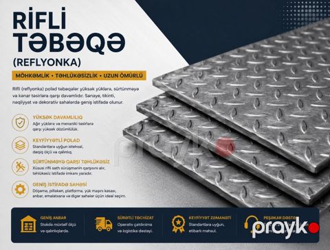 Reflyonka (rifli metal list) — Bakı
