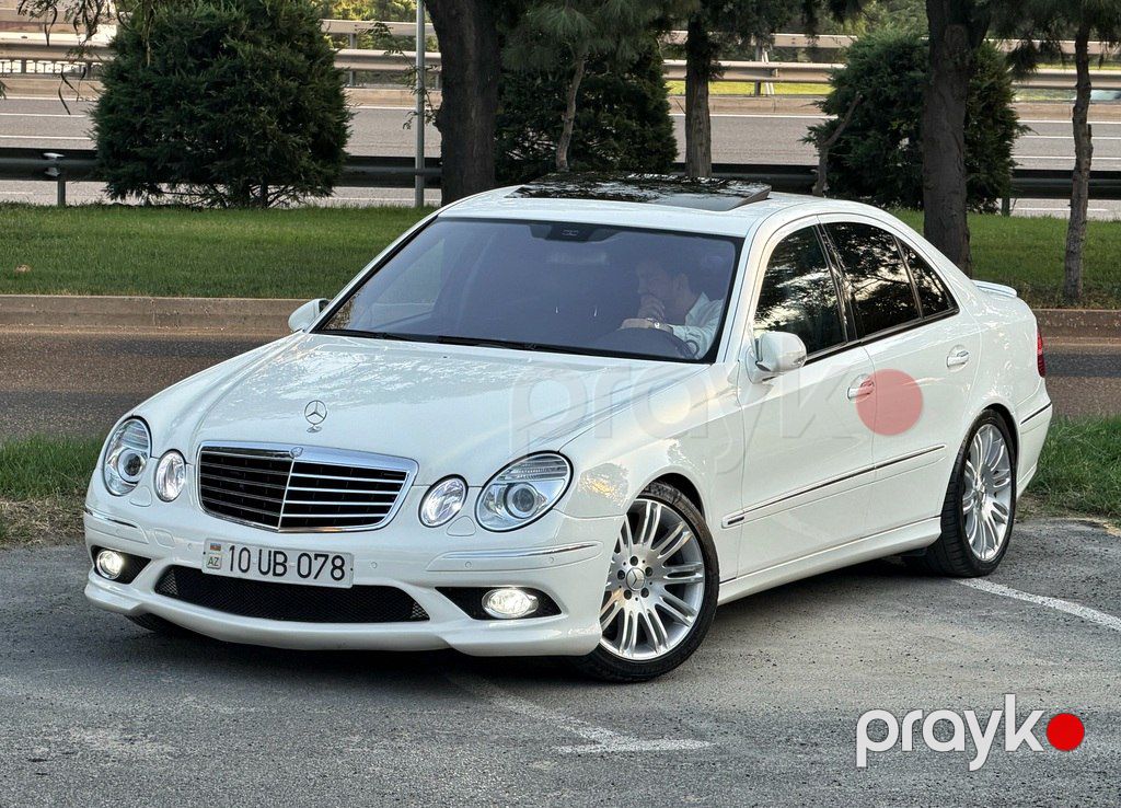 Mercedes E 320, 3.2 L, 2002 il, 325 000 km — Avtomobillər, Bakı (2)