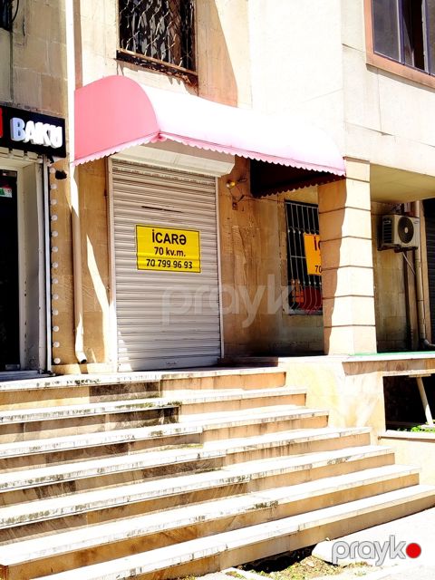 İcarəyə verilir obyekt 74 m² — Bakı