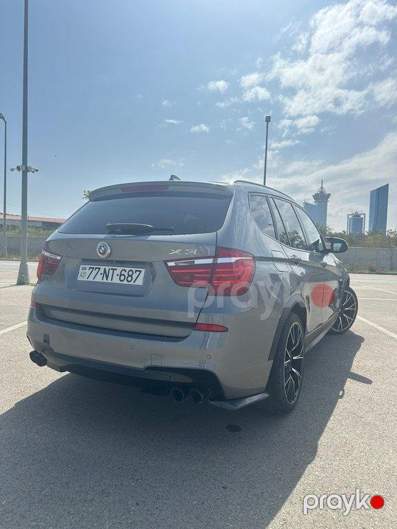 BMW X3, 2.0 L, 2014 il, 235 000 km — Avtomobillər, Bakı (9)
