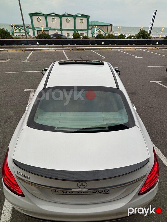 Mercedes C 200 4MATIC, 2.0 L, 2017 il, 115 000 km — Avtomobillər, Sumqayıt (10)