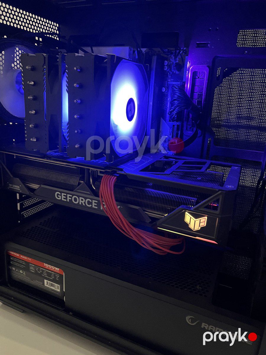 AI/Render/Gaming PC RTX4090 i714700 96GB RAM — Masaüstü kompüterlər, Bakı (3)