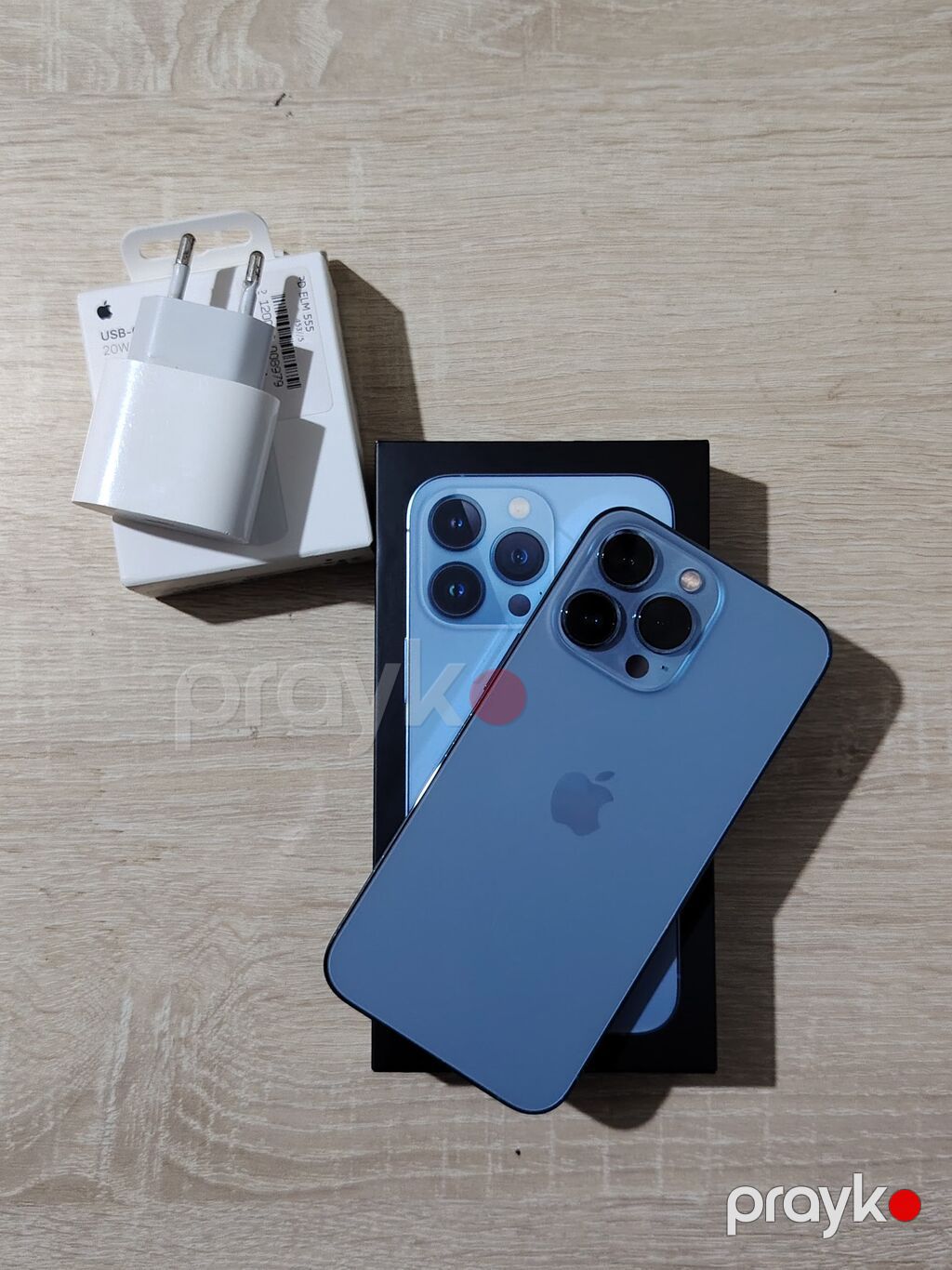 IPhone 13 Pro, 128 GB, Sierra Blue, Zəmanət — Apple iPhone, Bakı (2)