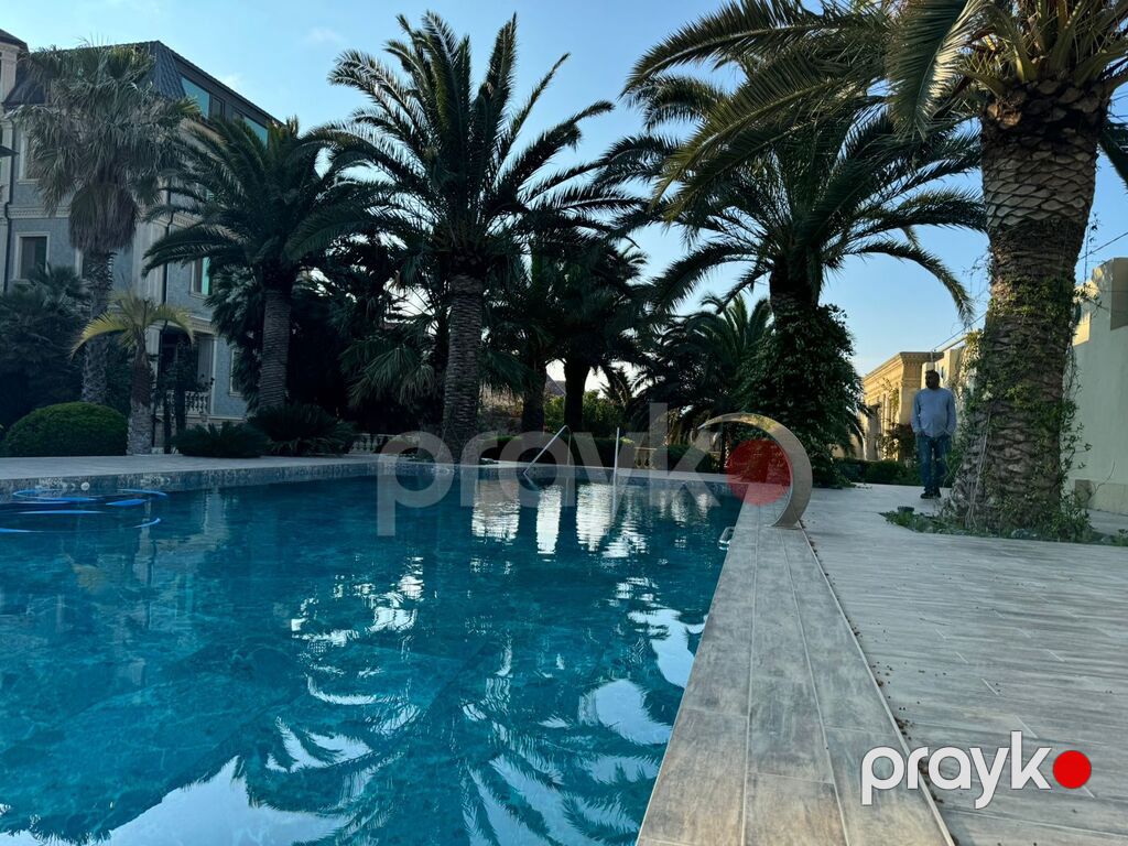 İcarəyə verilir 6 otaqlı həyət evi/bağ evi 500 m² — Ev, villa, Bakı (9)