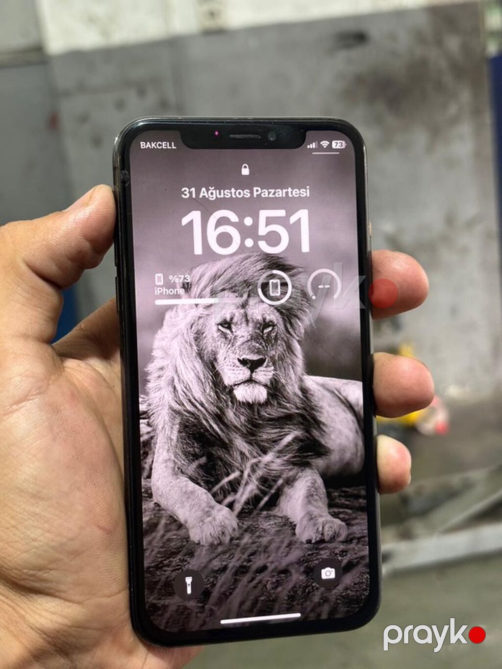 IPhone X, 64 GB, Space Gray, Qırıq — Apple iPhone, Mehdiabad (6)