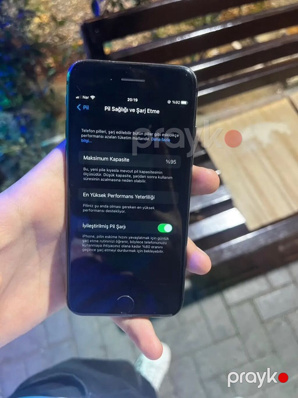 IPhone 8, 64 GB, Qara, Barmaq izi — Apple iPhone, Bakı (8)
