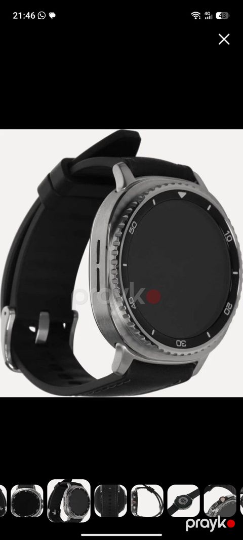 Samsung Galaxy Watch Classic – paslanmayan poladdan korpus, fırlanan — Bakı