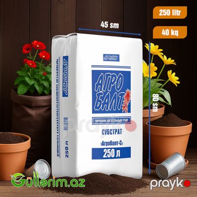 Agrobalt-S Torf Substratı (250 L / 40 kq) — Bağ avadanlığı, Bakı (2)