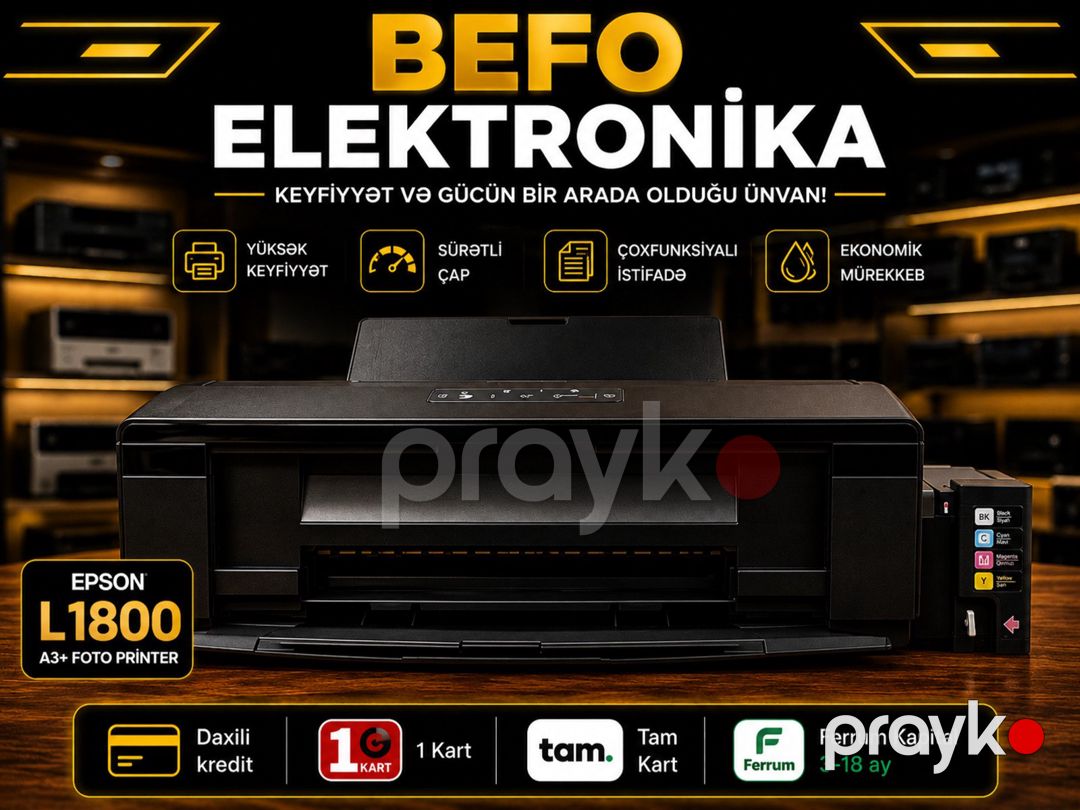 Printer "Epson L1800 A3" — Ofis texnikası və istehlak malları, Bakı (2)