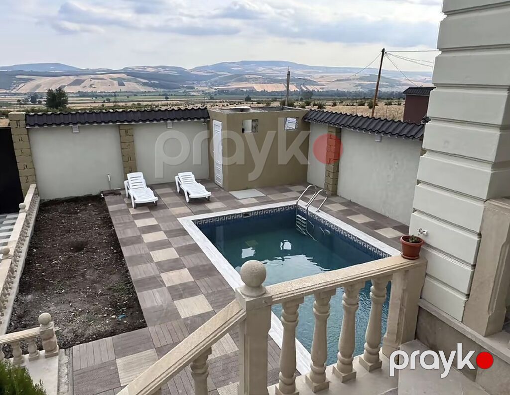 Hovuzlu mülk – geniş həyət və terraslar Hərbir şərəaiti var Qiymət 150 — Ev, villa, Bakı (3)