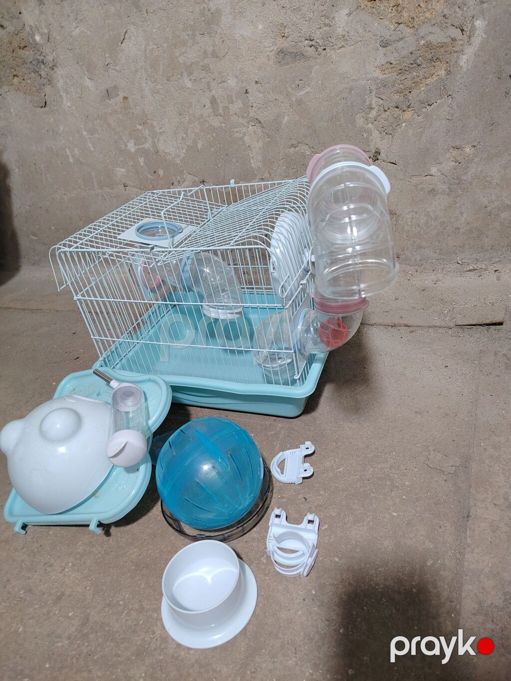 Hamster üçün tam set qəfəs - Ölçü: təxminən kiçik/orta (kompakt, asan — Qəfəslər, Bakı (3)