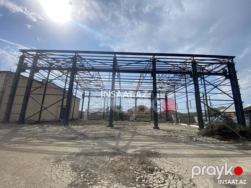 Anbar və Zavodlar üçün Metal Konstruksiya — Tikinti materialları, Bakı (6)