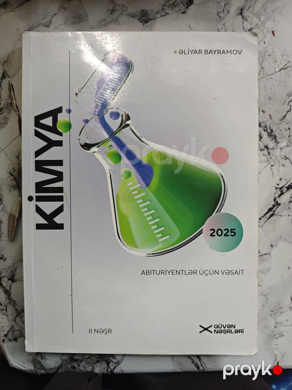 Məhsul: “Kimya – Abituriyentlər üçün vəsait” (2025) Müəllif: Əliyar — Kitablar, Bakı
