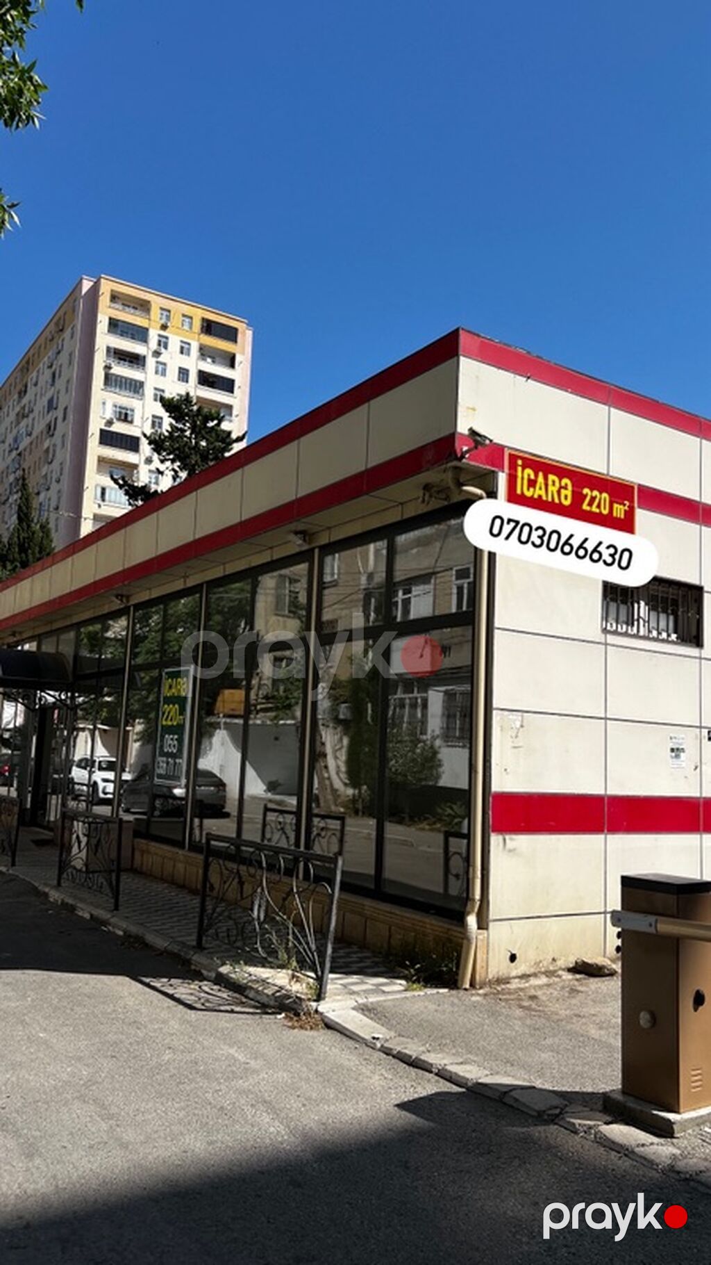 Əhmədlidə 220 m² ticarət obyekti icarəyə verilir Əhmədlidə — Əmlak, Bakı