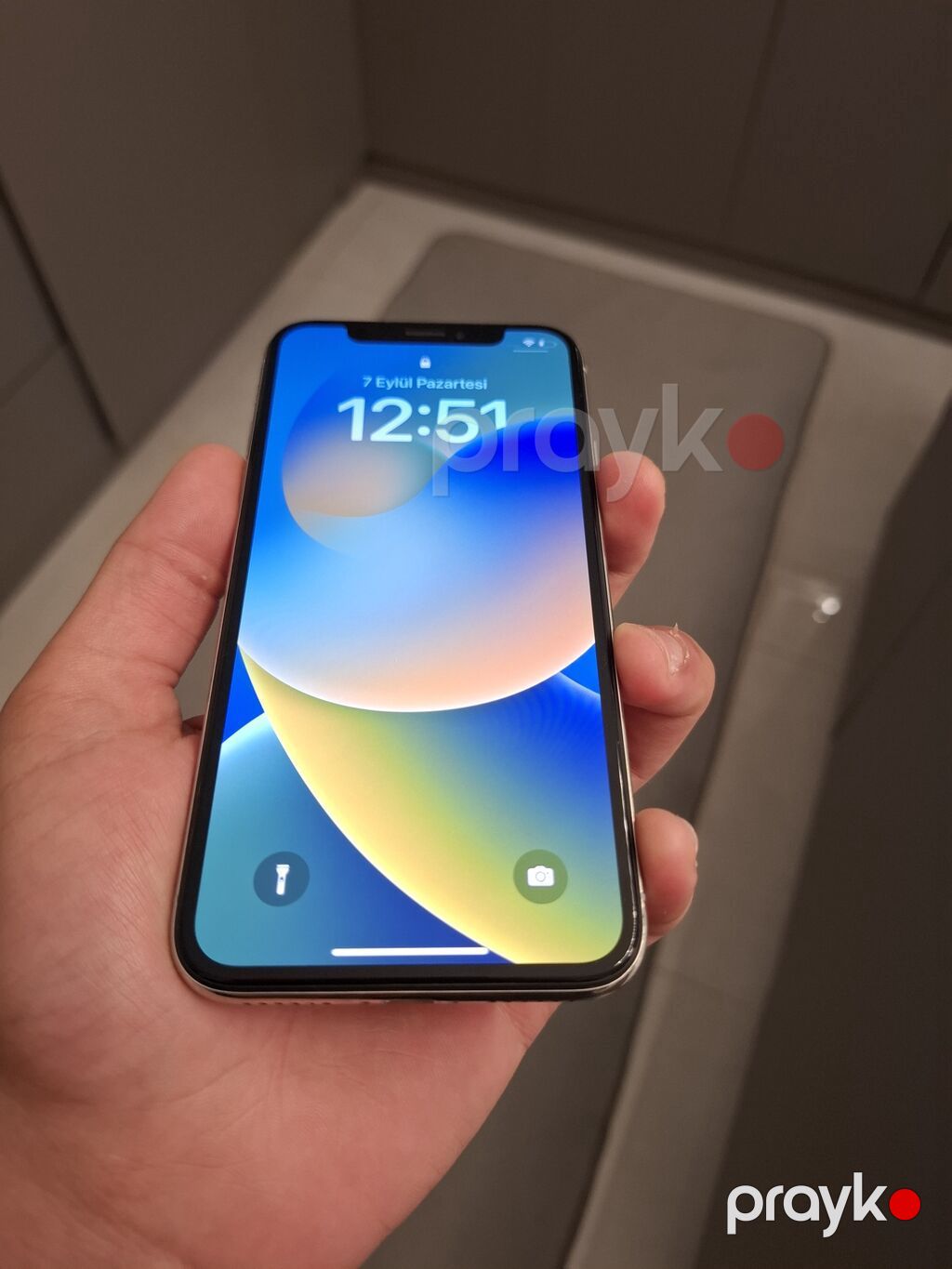 IPhone X, Gümüşü — Apple iPhone, Bakı (3)