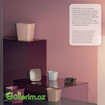 Plastik Dibçək 019 — Bağ dekorasiyası, Bakı (3)
