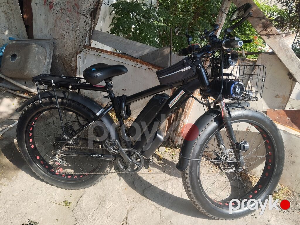 Hərşey qaydasındadı prablem yoxtu Arxa teker teze qoyulub 30 40 km — Elektrik velosipedləri, Bakı (7)