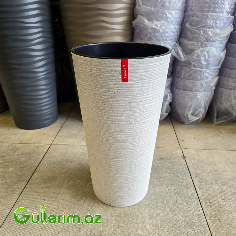 Plastik Dibçək 026 — Bağ dekorasiyası, Bakı (2)