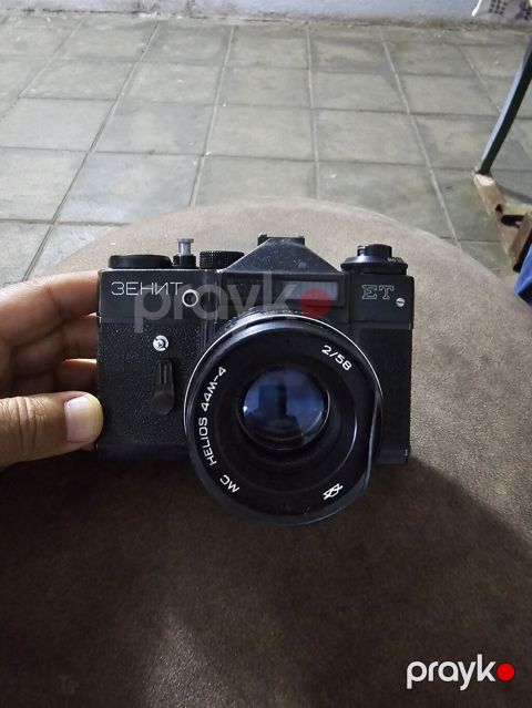 Zenit ET SLR fotoaparat + Helios 44M-4 58mm f/2 obyektiv - 35 mm — Ağstafa