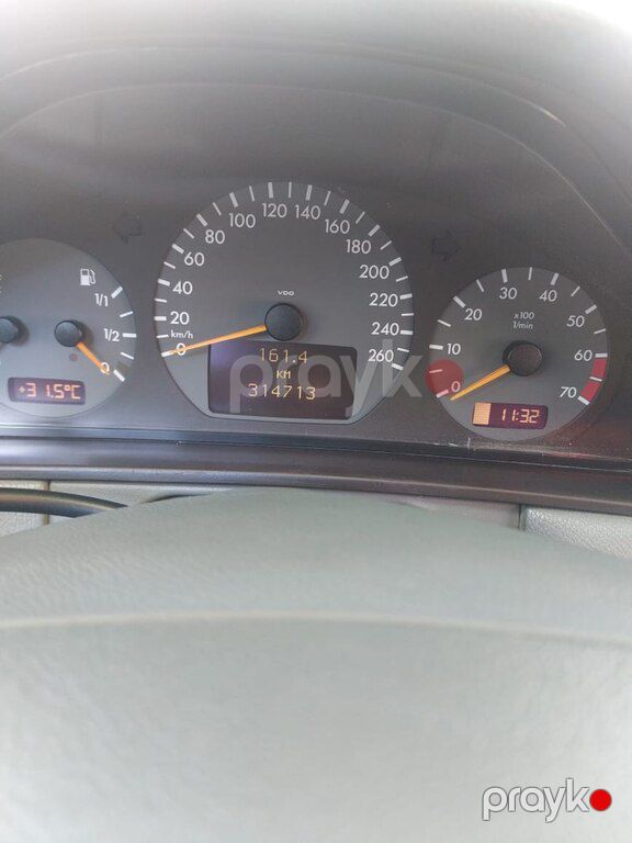 Mercedes E 240, 2.4 L, 2000 il, 314 713 km — Avtomobillər, Bakı (6)