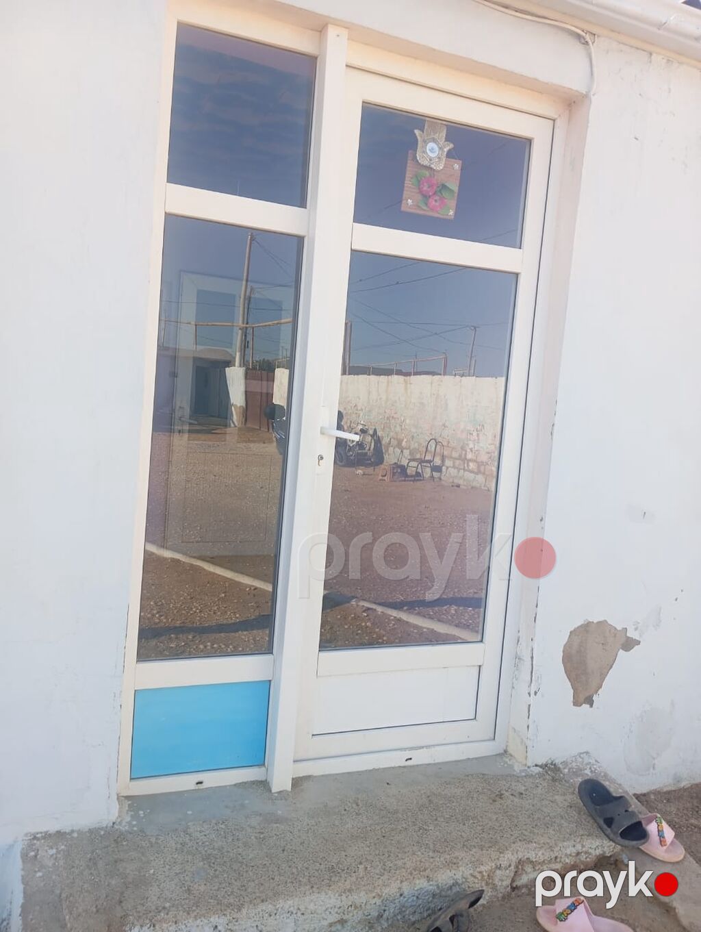 PVC plastik qapı-pəncərə dəsti Ölçüler 190 hündürü eni 3metie qapi — Pəncərələr, qapılar, balkonlar, Qobu (3)