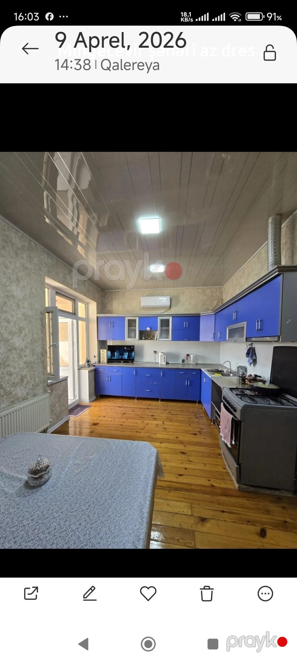 4 otaqlı, 125 kv. m, Yeni təmirli — Ev, villa, Mingəçevir (4)