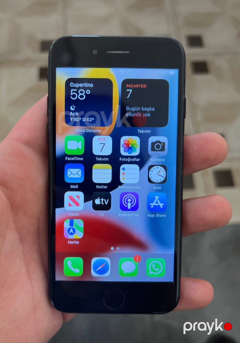 Apple iPhone 7 Black 128GB — Smartfonlar, Lənkəran