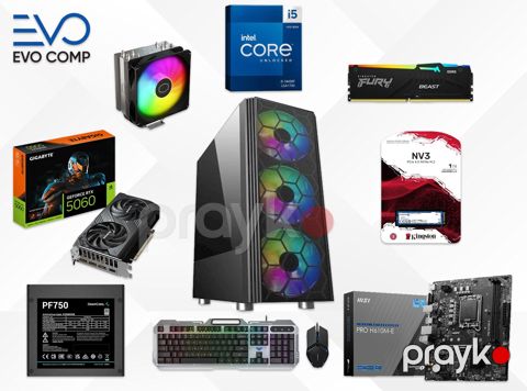 Gaming PC – i5-14400F / RTX 5060 / 16GB DDR5 / 1TB NVMe — Bakı