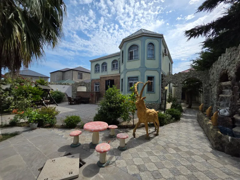 Mərdəkan, 5 otaqlı Həyət evi satılır - 200 m², 2 mərtəbə, 10 sot — Ev, villa, Bakı (2)