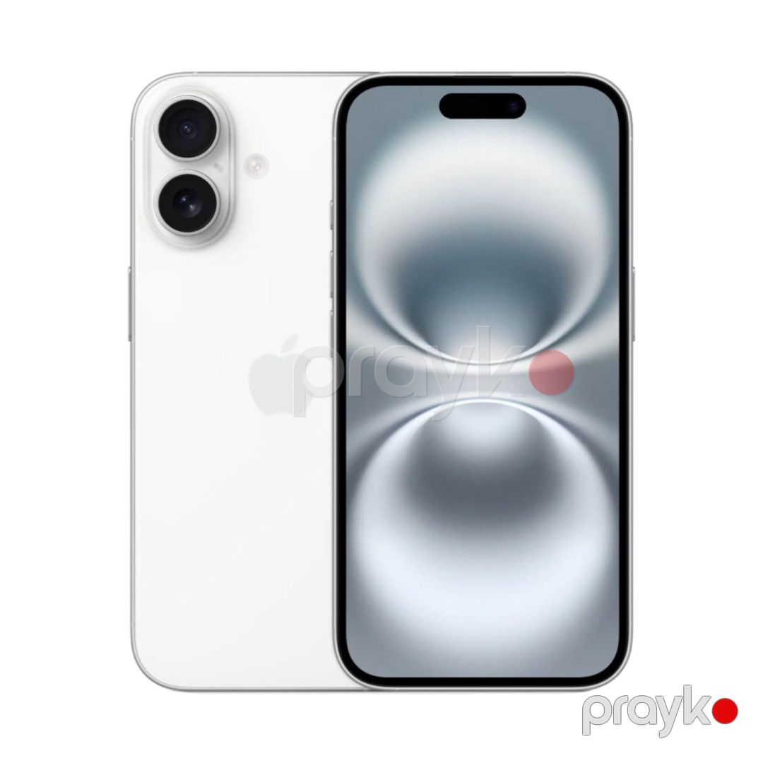 Apple iPhone 16 White 128GB/8GB — Smartfonlar, Bakı (4)