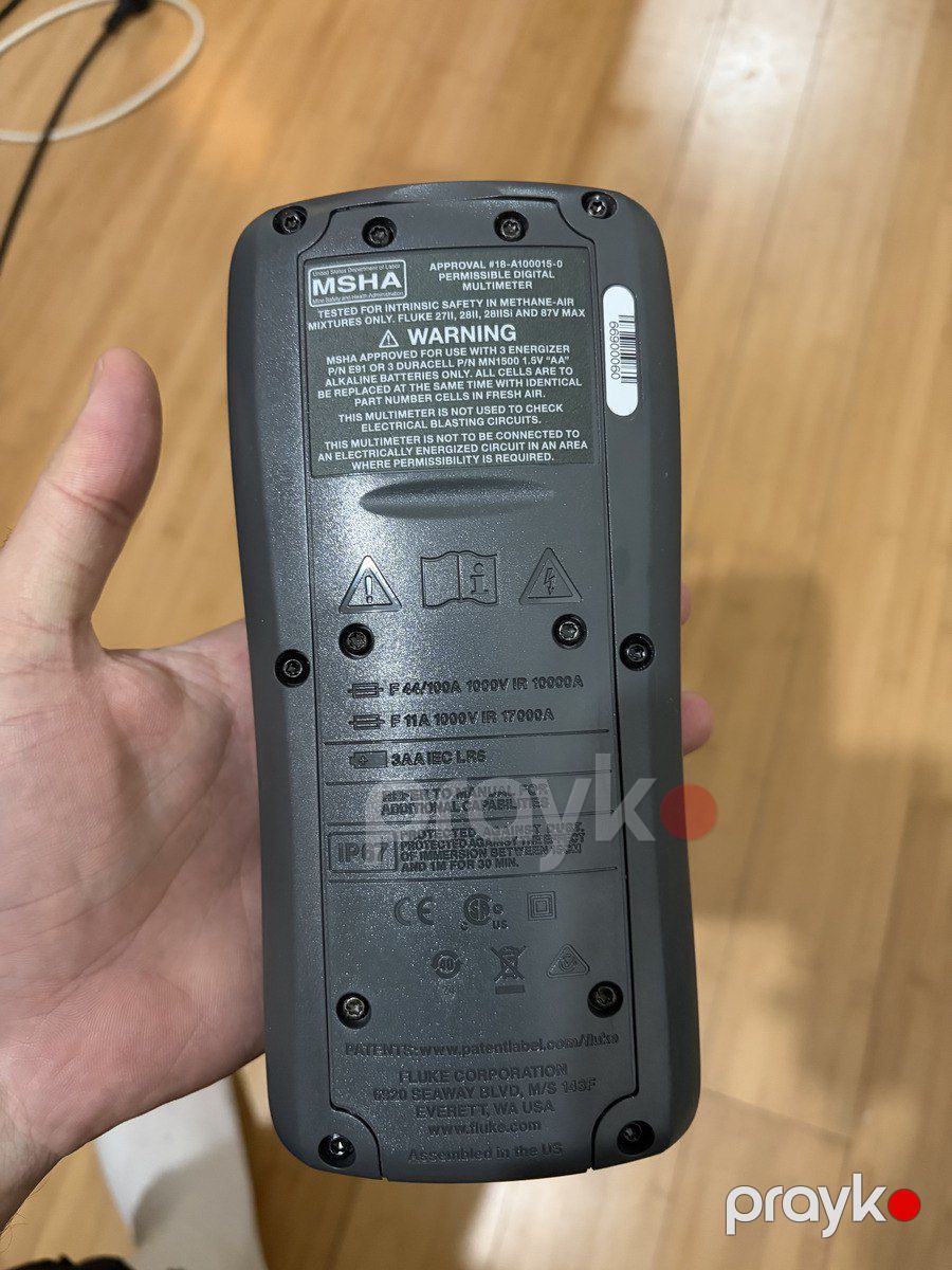 Multimetrə Fluke 87V max — Təmir və inşaat, Bakı (5)