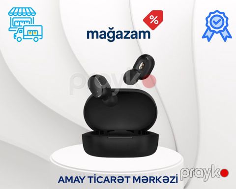 Simsiz qulaqlıqlar "Xiaomi Redmi Buds Essential Black" — Bakı