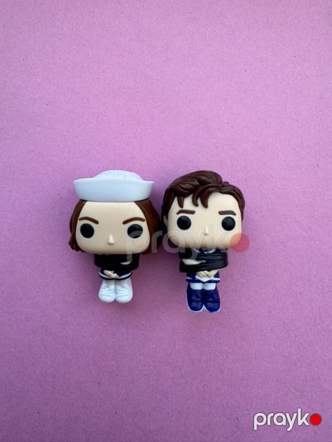 Funko Pop üslubunda 2 ədəd vinil kolleksiya fiquru seti — Qobustan
