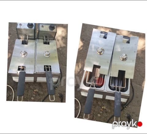 İkiqablı elektrik friyor (deep fryer) Xüsusiyyətlər: - İkili bölmə — Bakı