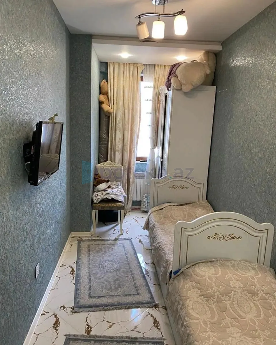 3 Otaq, Yeni tikili, Nərimanov r., 110.00 m² — Mənzil, Bakı (3)