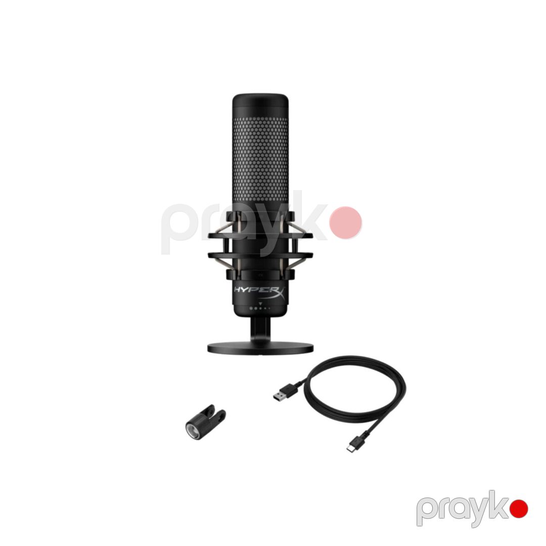 Gaming Microphone HyperX Quadcast S USB Black — Səs texnikası, Bakı (5)