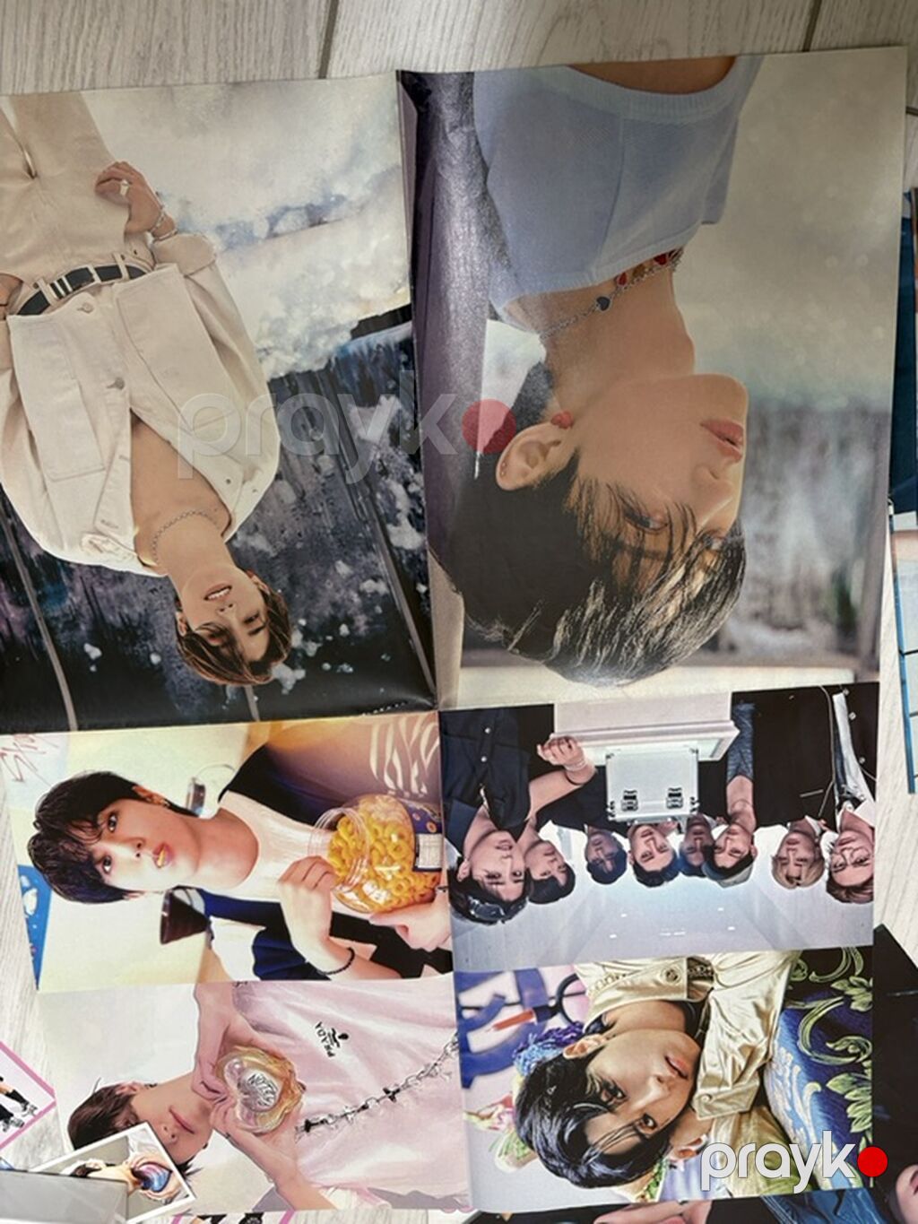 K-pop temalı poster dəsti - Çoxsəhifəli, iri formatlı posterlər — Şəkillər, plakatlular və çərçivələr, Masazır (7)