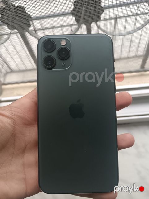 IPhone 11 Pro, Matte Midnight Green, Face ID
