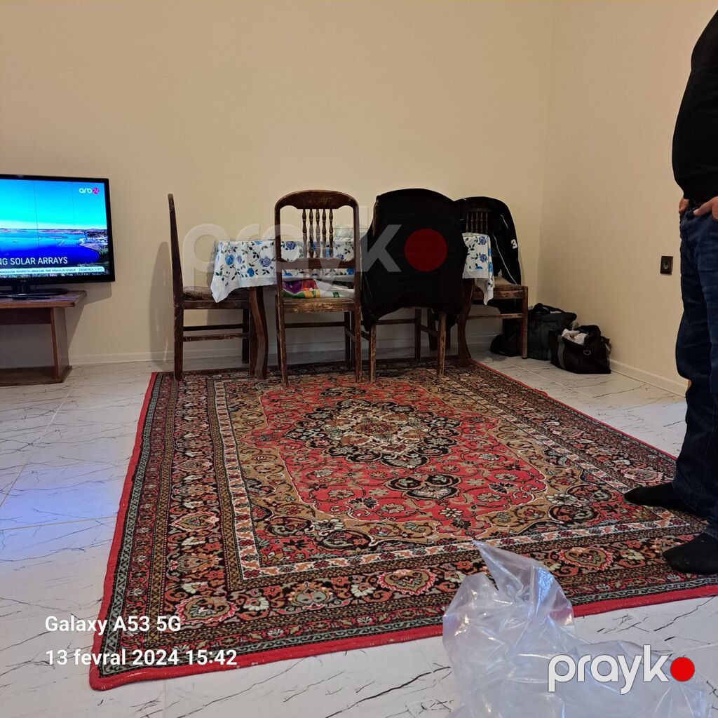 3 otaglı Adeli dolu ev soyducu paltaryuyani kandsaneri Vİf televizoru — Ev, villa, Digah (2)