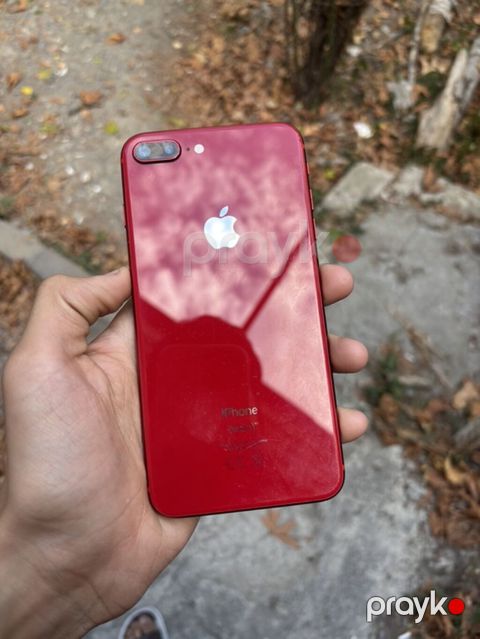 IPhone 8 Plus, 64 GB, Qırmızı, Barmaq izi — Şəki