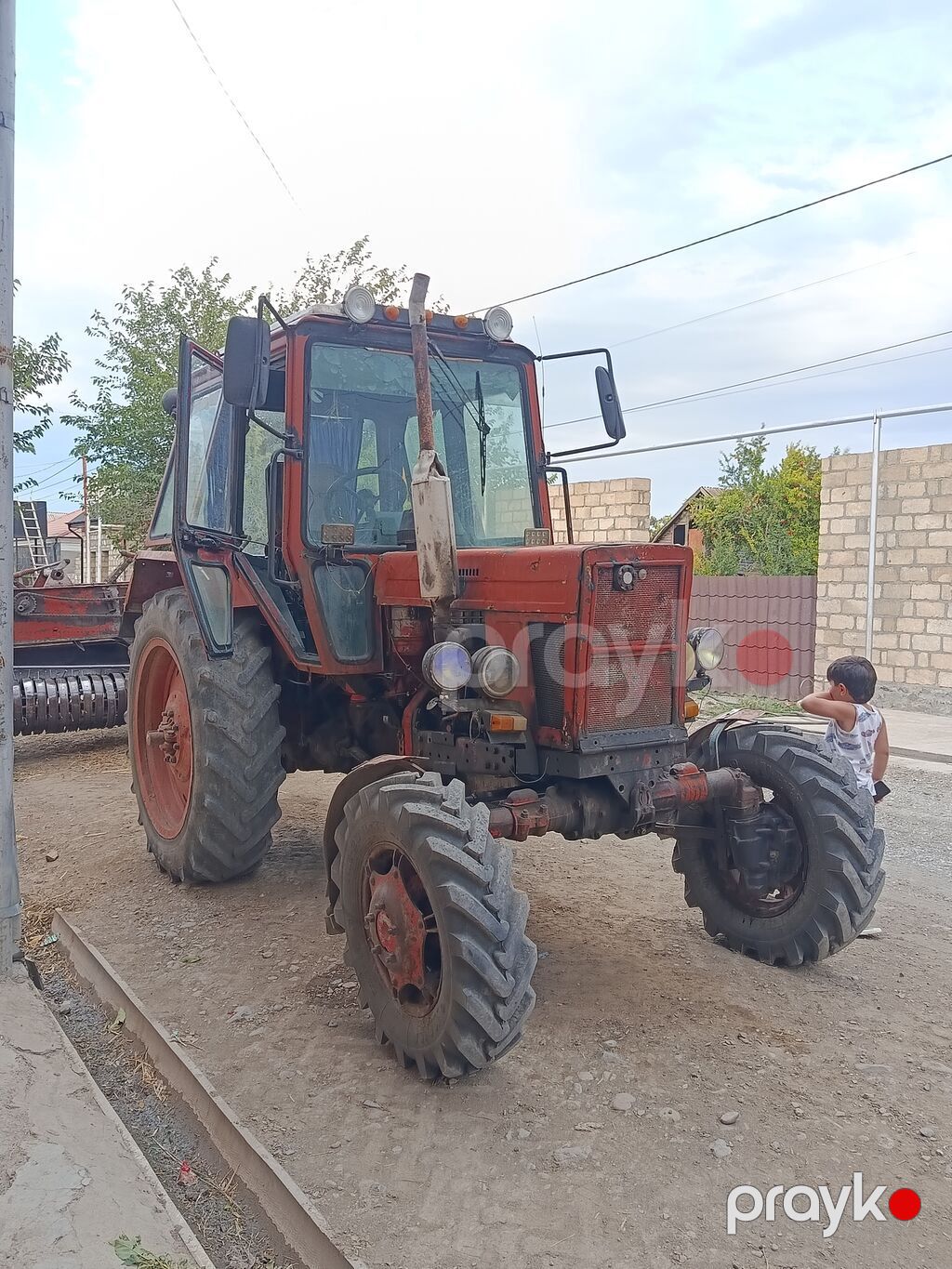 Kənd təsərrüfatı traktoru – 4x4, kabinəli - Ön və arxa dartıcı — Traktorlar, Şəmkir (2)
