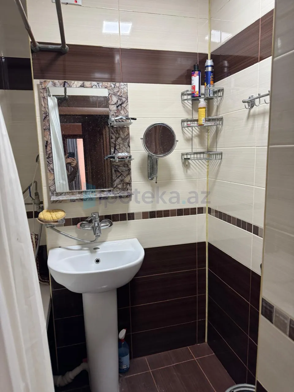 Satılır: 3 Otaq, Yeni tikili, Binəqədi r., 9-cu mkr q., 90.00 m² — Mənzil, Binə (7)