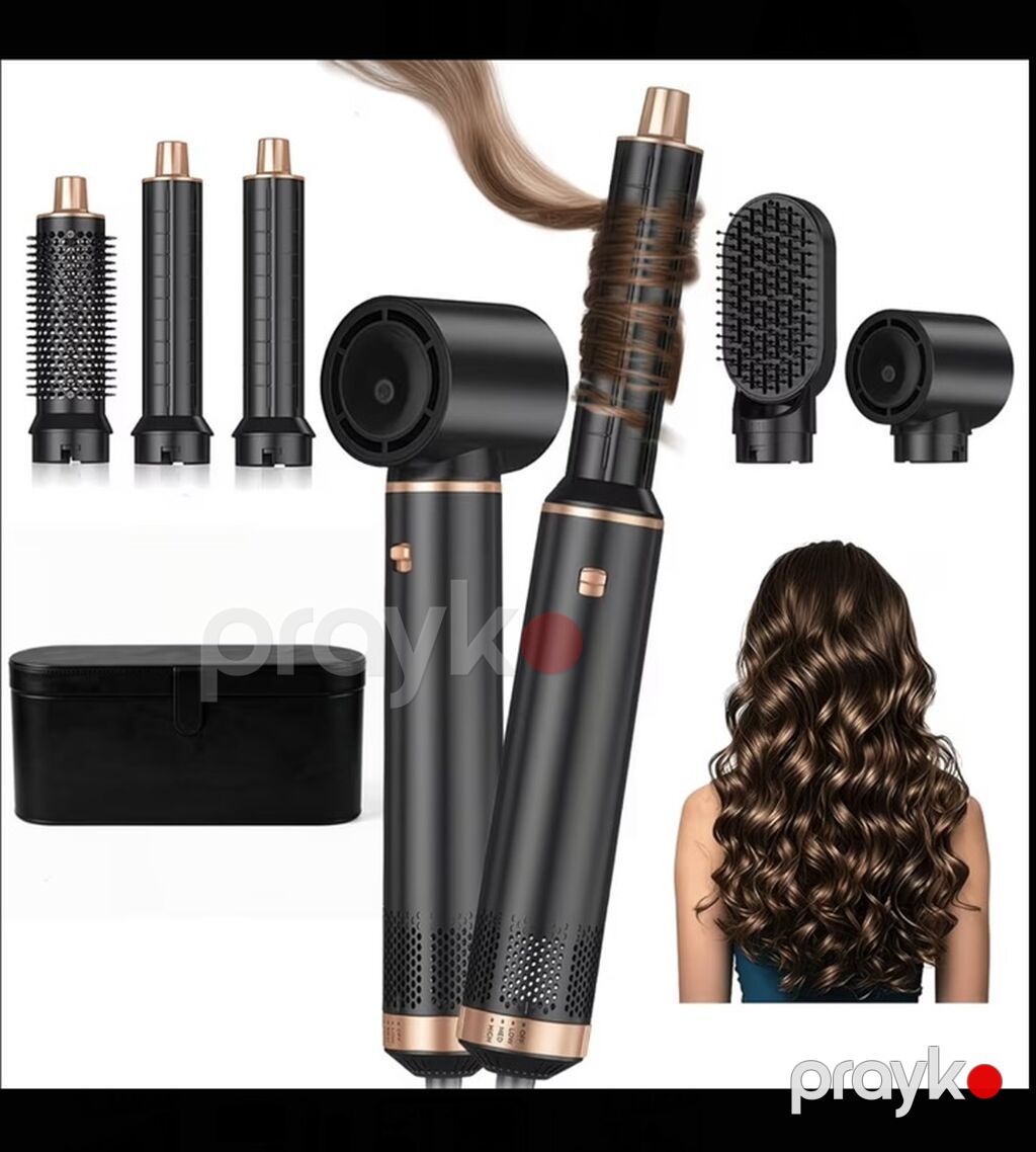 5-i 1-də Saç Formalaşdırma Aləti – çoxfunksiyalı fen və styler seti — Fən, Bakı (2)