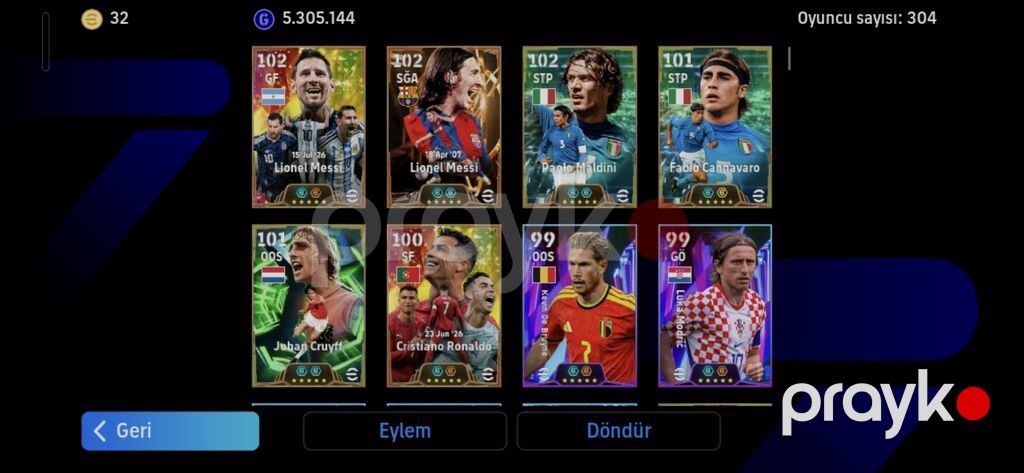 EFootball hesabı – güclü komanda və nadir menecerlər - Oyun — Digər, Astara (6)