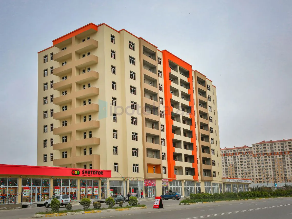 Satılır: 2 Otaq, Yeni tikili, Abşeron r., Məhəmmədli q., 93.00 m² — Invest Home İsmayıl