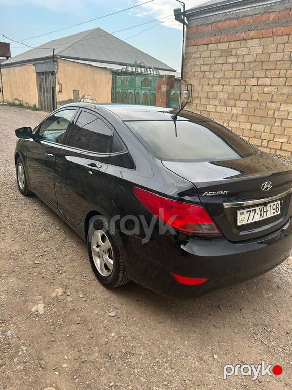 Hyundai Accent, 1.4 L, 2012 il, 249 000 km — Avtomobillər, Tovuz (8)