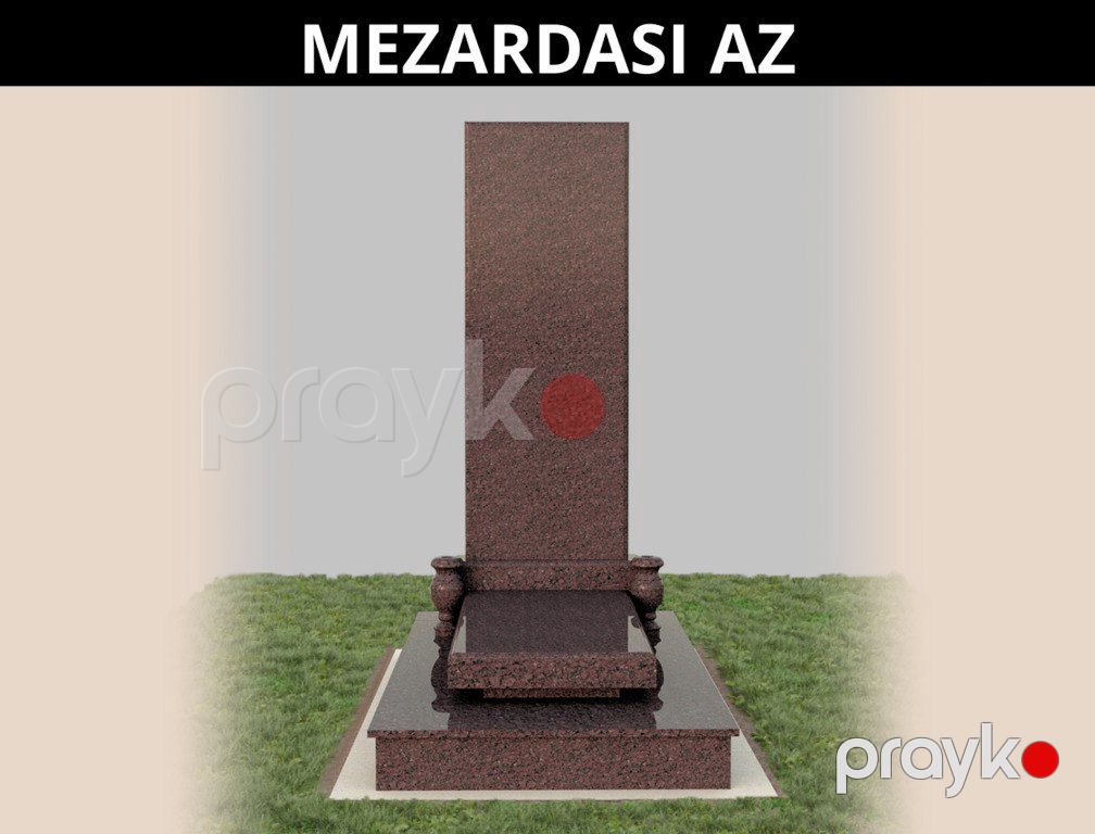 Qırmızı məzar və qəbir daşları — Təmir və inşaat, Bakı (2)