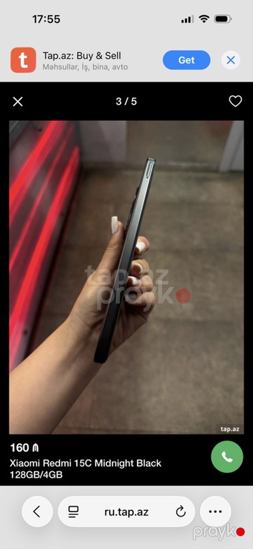Redmi 128 GB, rəng - Qara, Sensor, Barmaq izi, İki sim kartlı — Xiaomi, Bakı (4)